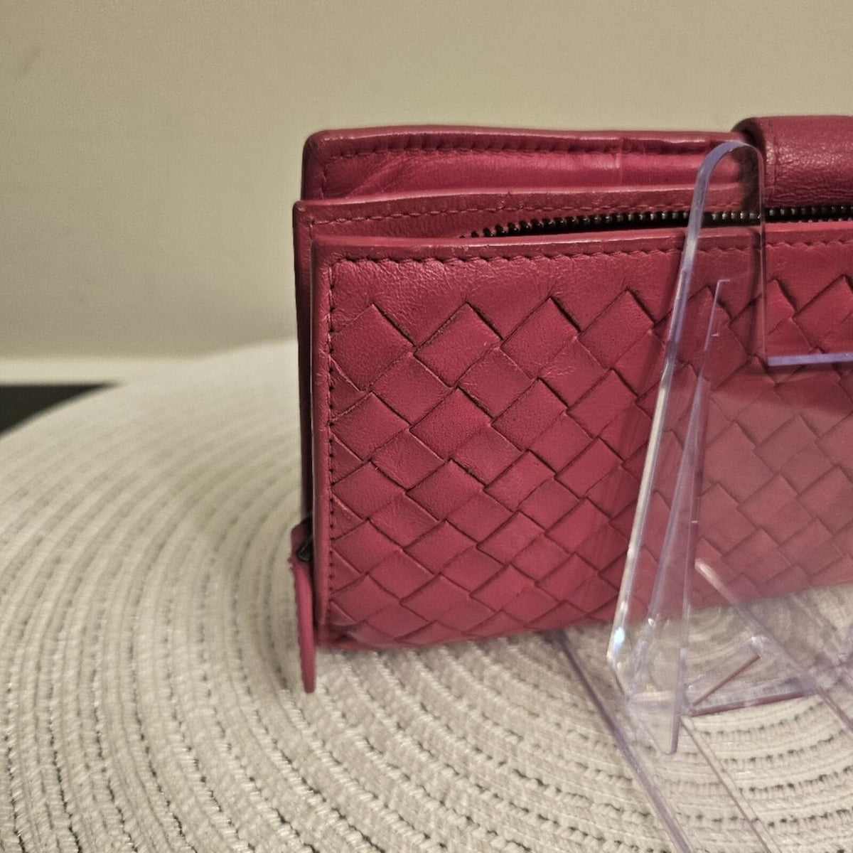 💗 Bottega Veneta Intrecciato Leather Long Wallet | Made in Italy