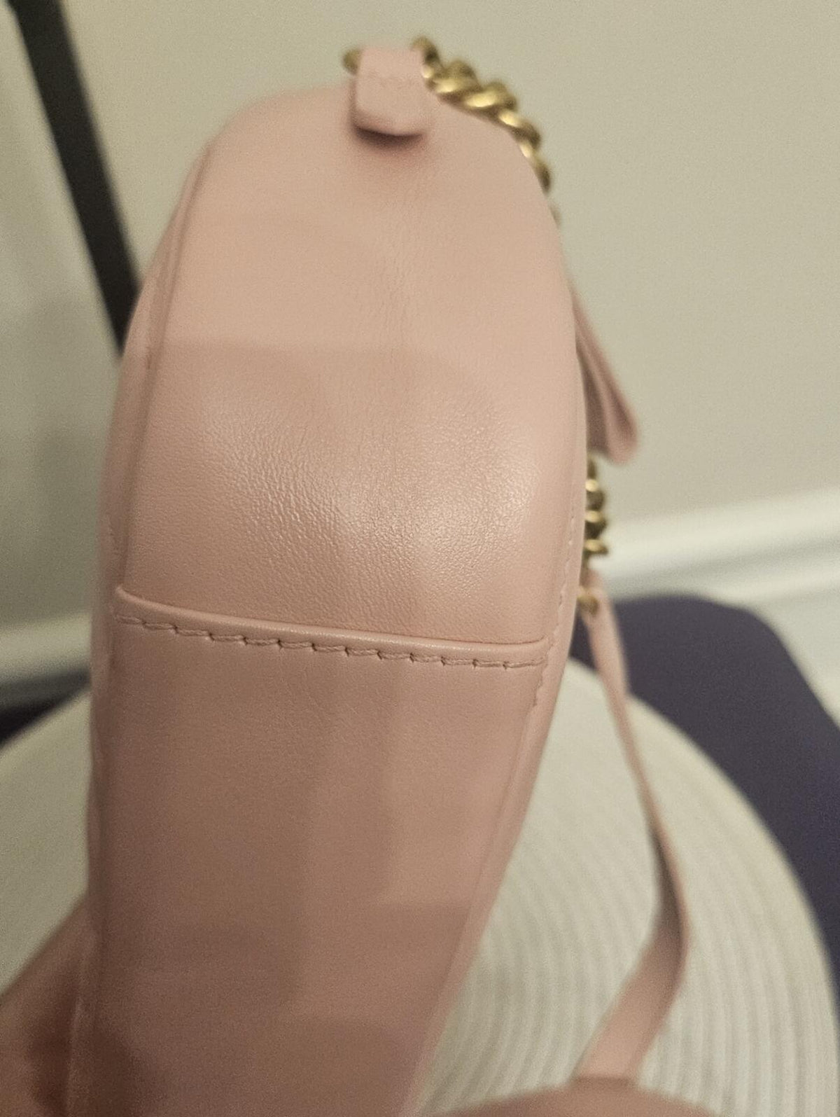 Louis Vuitton New Wave Camera Bag Pink Quilted Leather