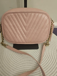 Louis Vuitton New Wave Camera Bag Pink Quilted Leather
