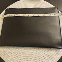Saint Laurent Leather Zip Pouch / Document Holder