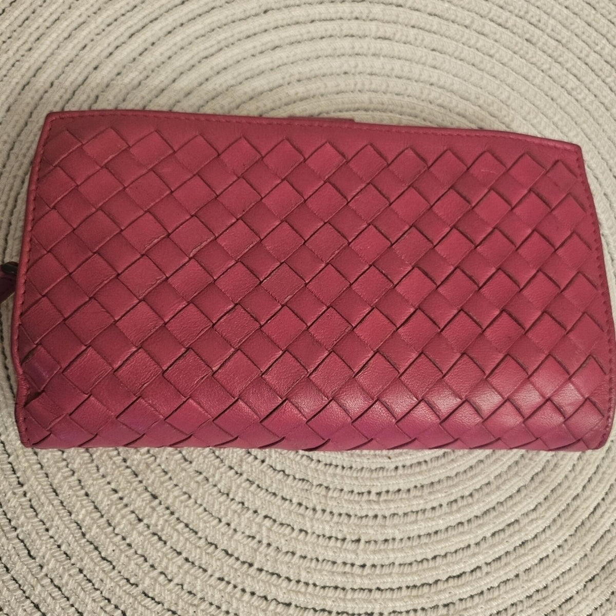 💗 Bottega Veneta Intrecciato Leather Long Wallet | Made in Italy