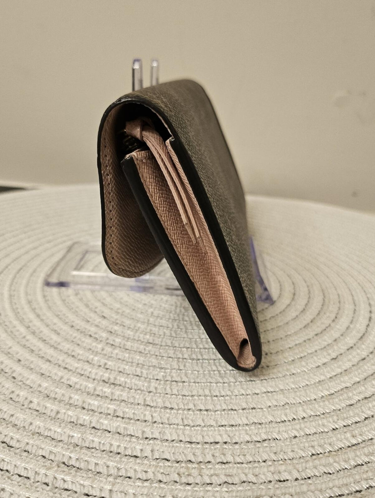 Louis Vuitton Emilie Wallet Monogram Rose Ballerine