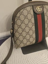 Gucci Ophidia GG Supreme Small Dome Crossbody