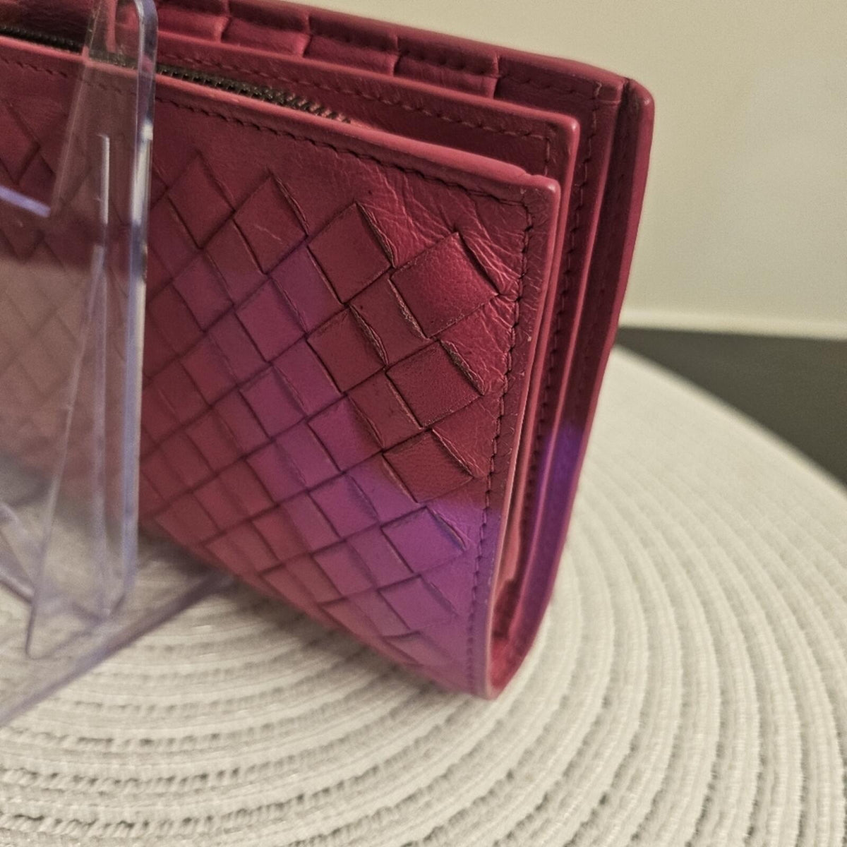 💗 Bottega Veneta Intrecciato Leather Long Wallet | Made in Italy