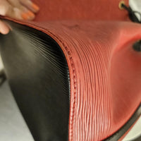 Louis Vuitton Epi Noe Red Bucket Bag
