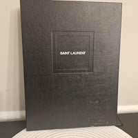 Saint Laurent Leather Zip Pouch / Document Holder