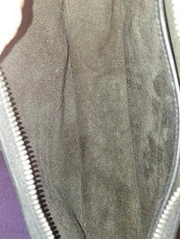 AUTHENTIC Celine Ava Bag in Smooth Calfskin - Black with White Logo