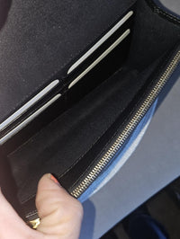 Authentic Fendi Black Studded Wallet On Chain Crossbody Bag Rare Entrupy COA