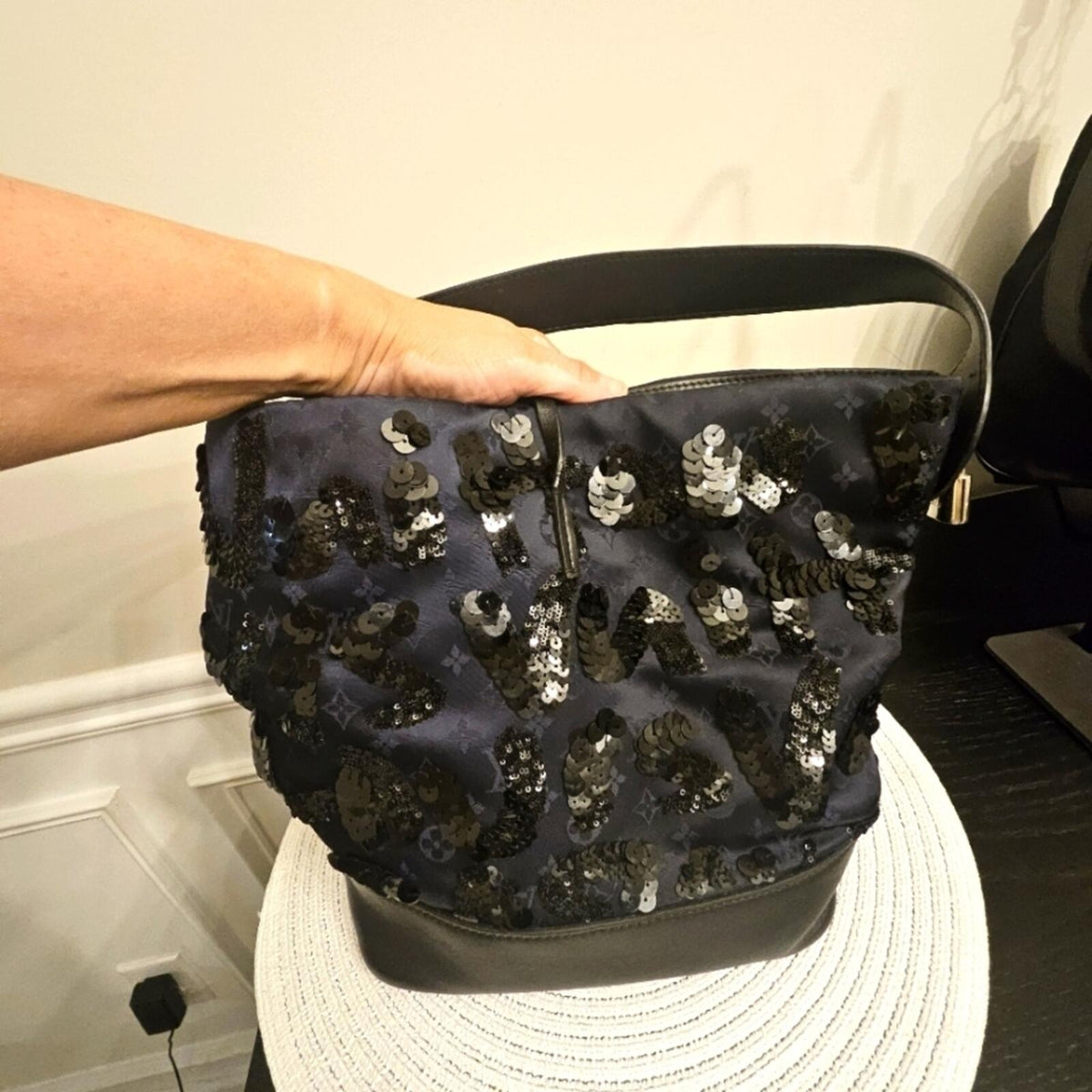 Louis Vuitton LOVE PARIS Sequin Tote – Limited Edition 2014