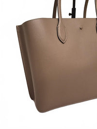 Kate Spade New York All Day Large Leather Tote | Taupe & Sage Green