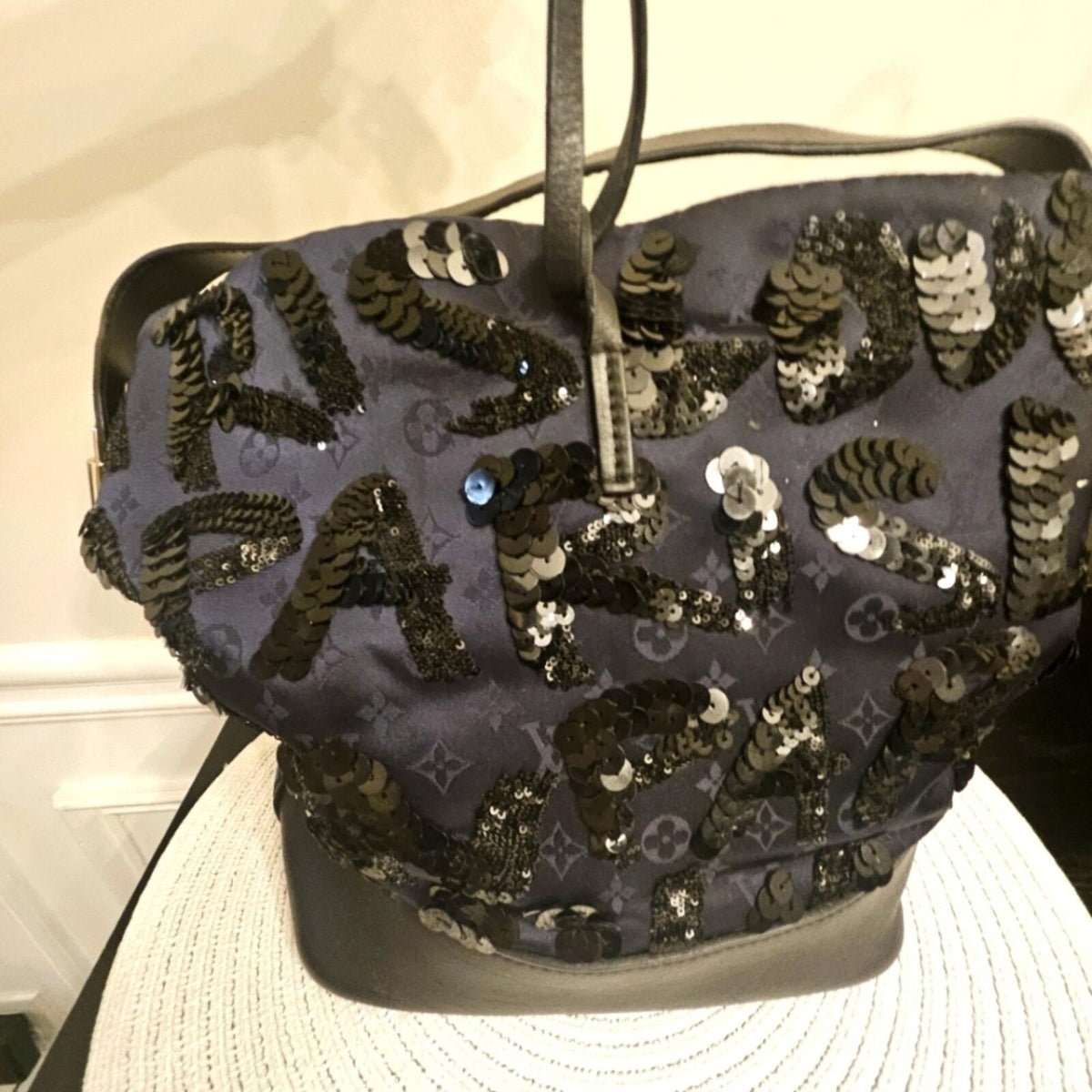 Louis Vuitton LOVE PARIS Sequin Tote – Limited Edition 2014