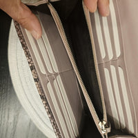Gucci Python Continental Wallet w/ Crystal GG Logo | Box & Dustbag