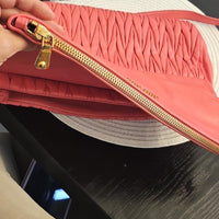 Miu Miu Pink Quilted Women's Bag