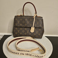 Louis Vuitton Cluny BB Monogram Maison Strap Crossbody