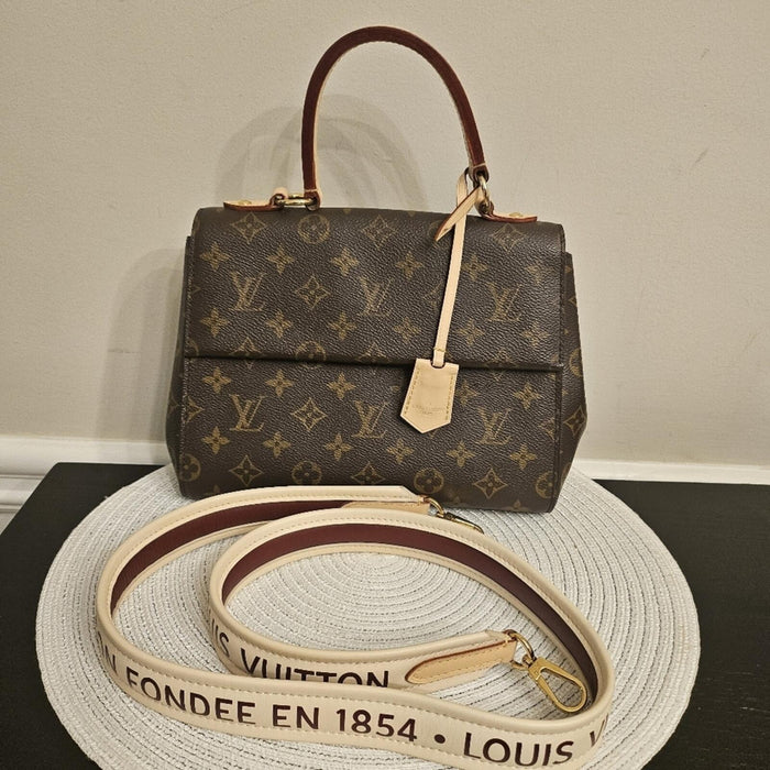 Louis Vuitton Cluny BB Monogram Maison Strap Crossbody