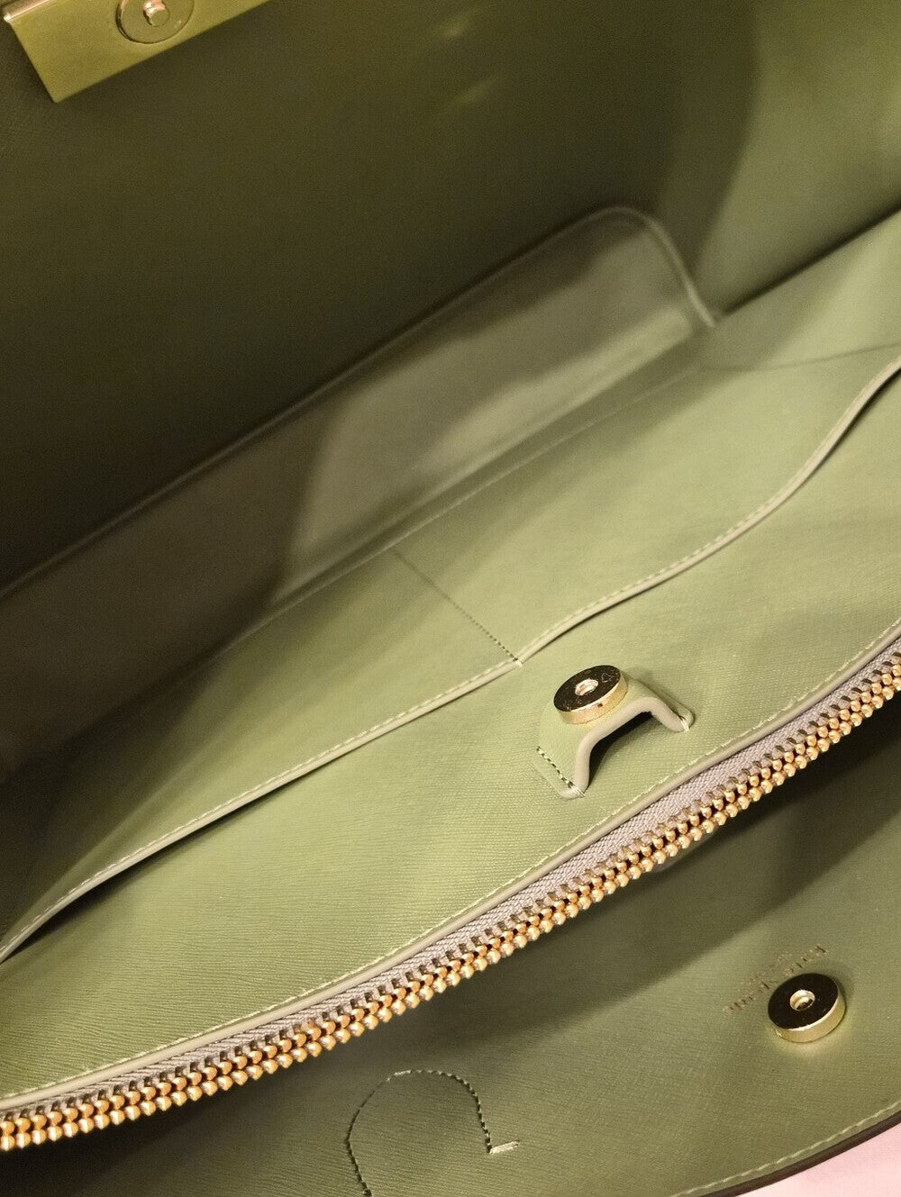 Kate Spade New York All Day Large Leather Tote | Taupe & Sage Green