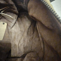 Bottega Veneta Intrecciato Leather Satchel / Crossbody – Beige (Mirror Included)