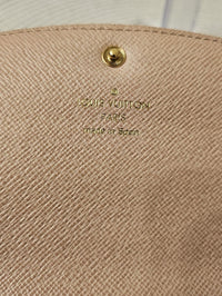 Louis Vuitton Emilie Wallet Monogram Rose Ballerine