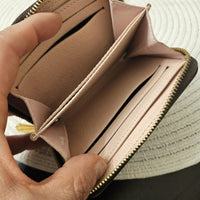 Louis Vuitton Damier Ebene Zippy Coin Purse Wallet