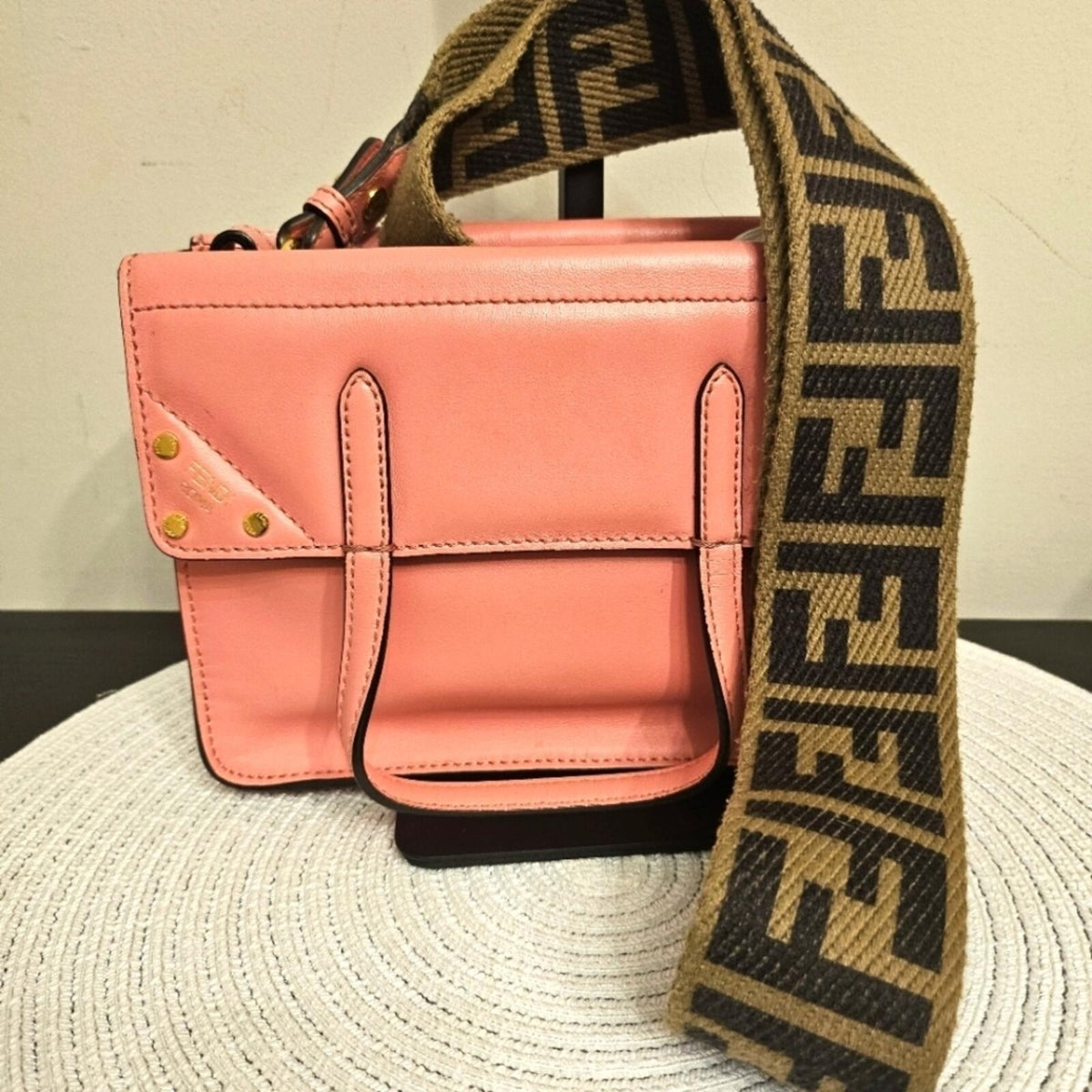 Fendi Flip Tote - Small With Shoulder Strap