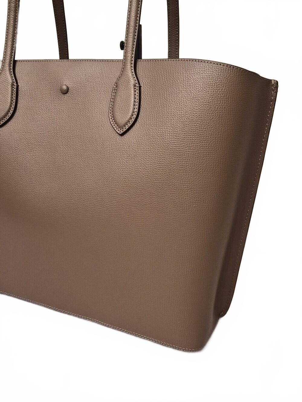 Kate Spade New York All Day Large Leather Tote | Taupe & Sage Green
