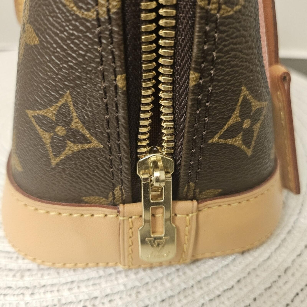 Louis Vuitton Alma BB World Tour Monogram Crossbody Bag