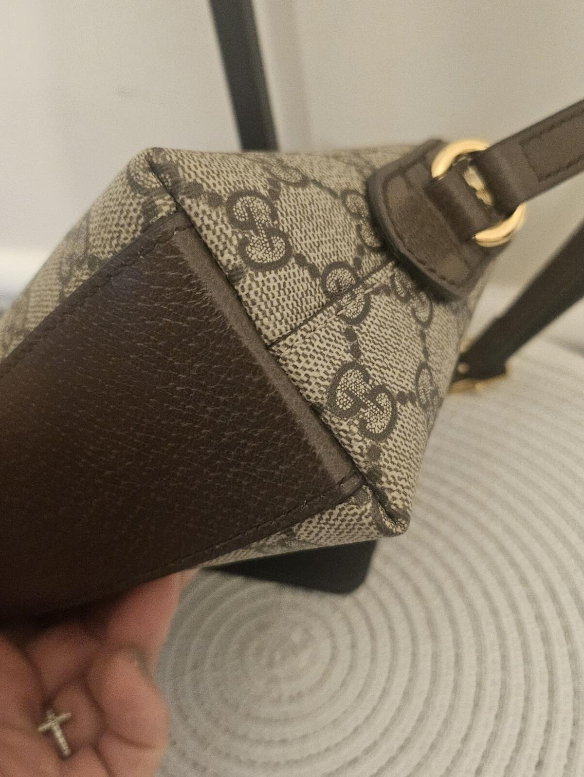 Gucci Ophidia GG Supreme Small Dome Crossbody