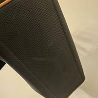 Yves Saint Laurent Vintage Woven Canvas Boston Bag