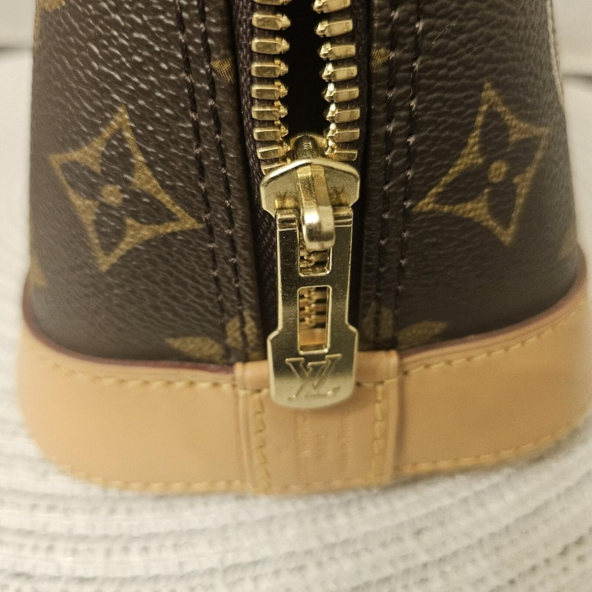 Louis Vuitton Alma BB World Tour Monogram Crossbody Bag