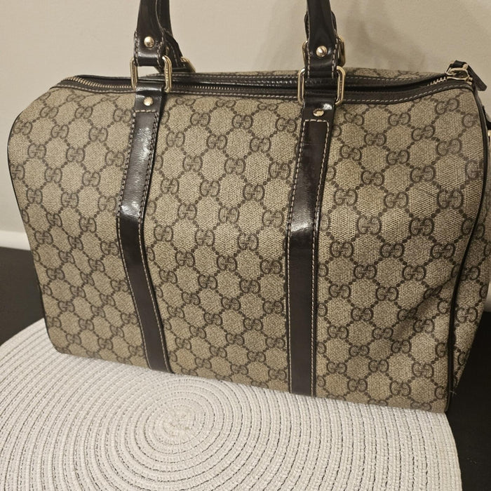 👜 Gucci GG Supreme Boston Satchel