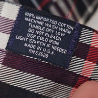 Burberry Classic Black and White Plaid Men's Shirt