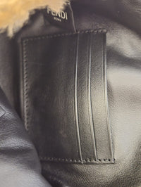 Fendi Mini Baguette – FF Shearling