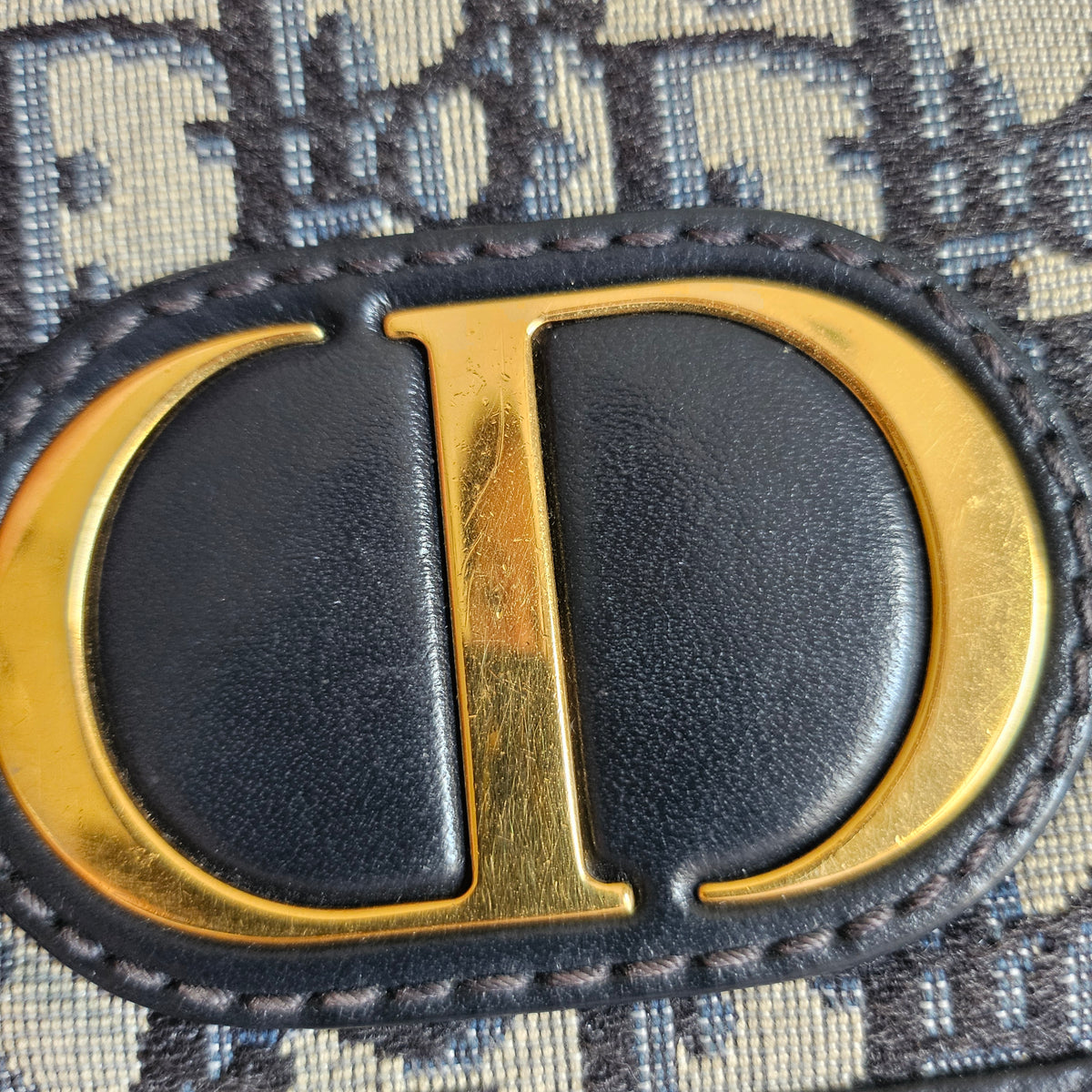Dior Oblique 30 Montaigne Belt Chain Pouch Bag