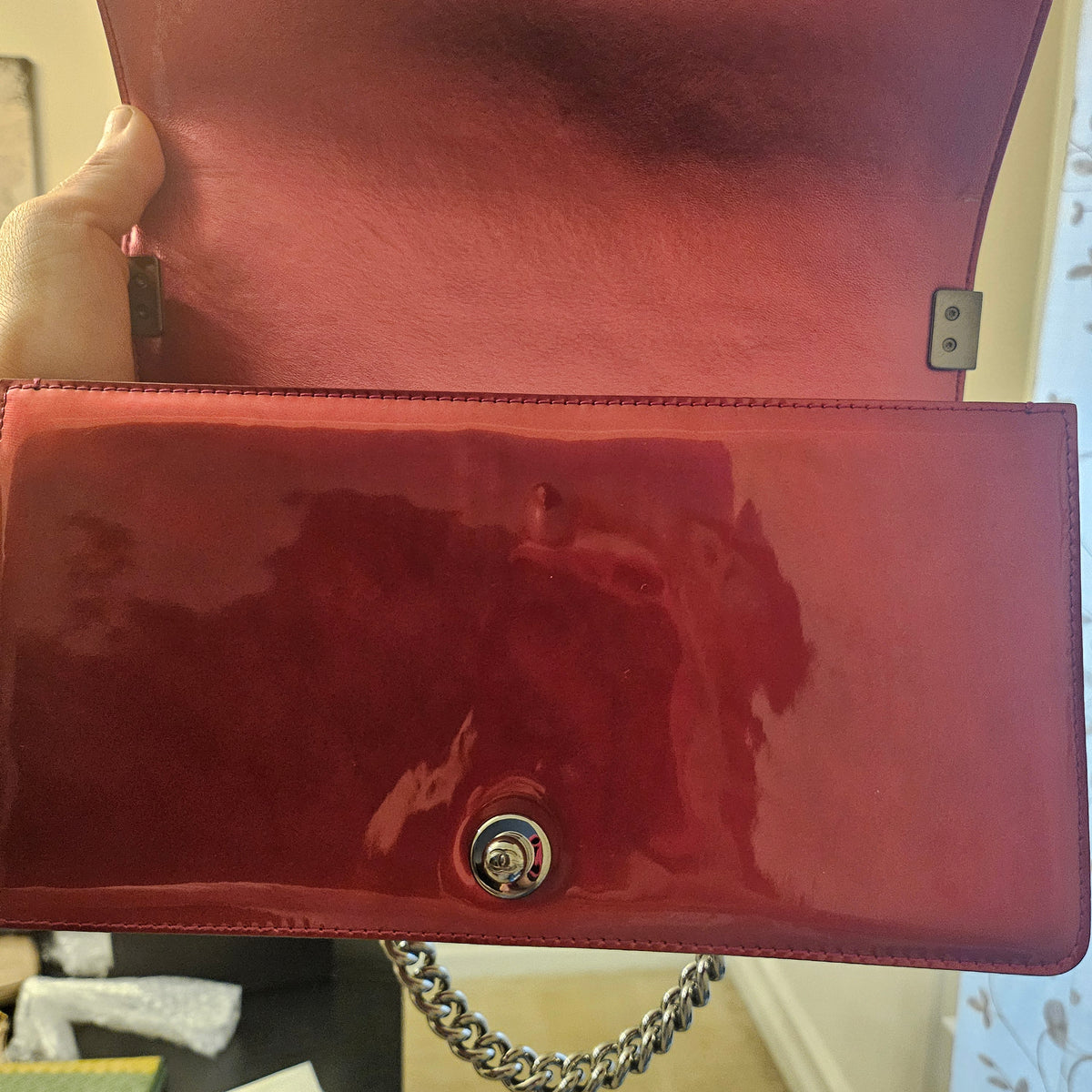 CHANEL Metallic Boy Bag Medium