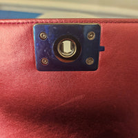 CHANEL Metallic Boy Bag Medium