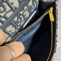 Dior Oblique 30 Montaigne Belt Chain Pouch Bag