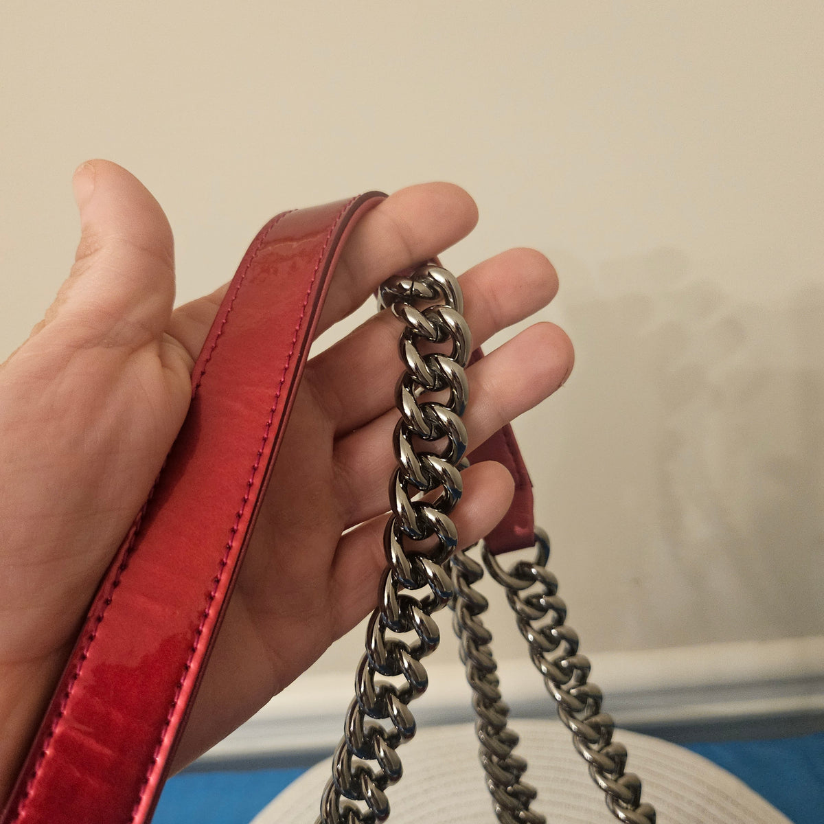 CHANEL Metallic Boy Bag Medium