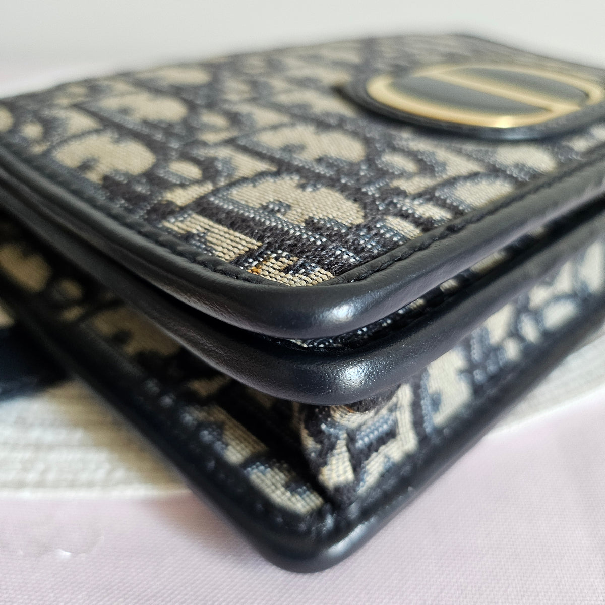Dior Oblique 30 Montaigne Belt Chain Pouch Bag