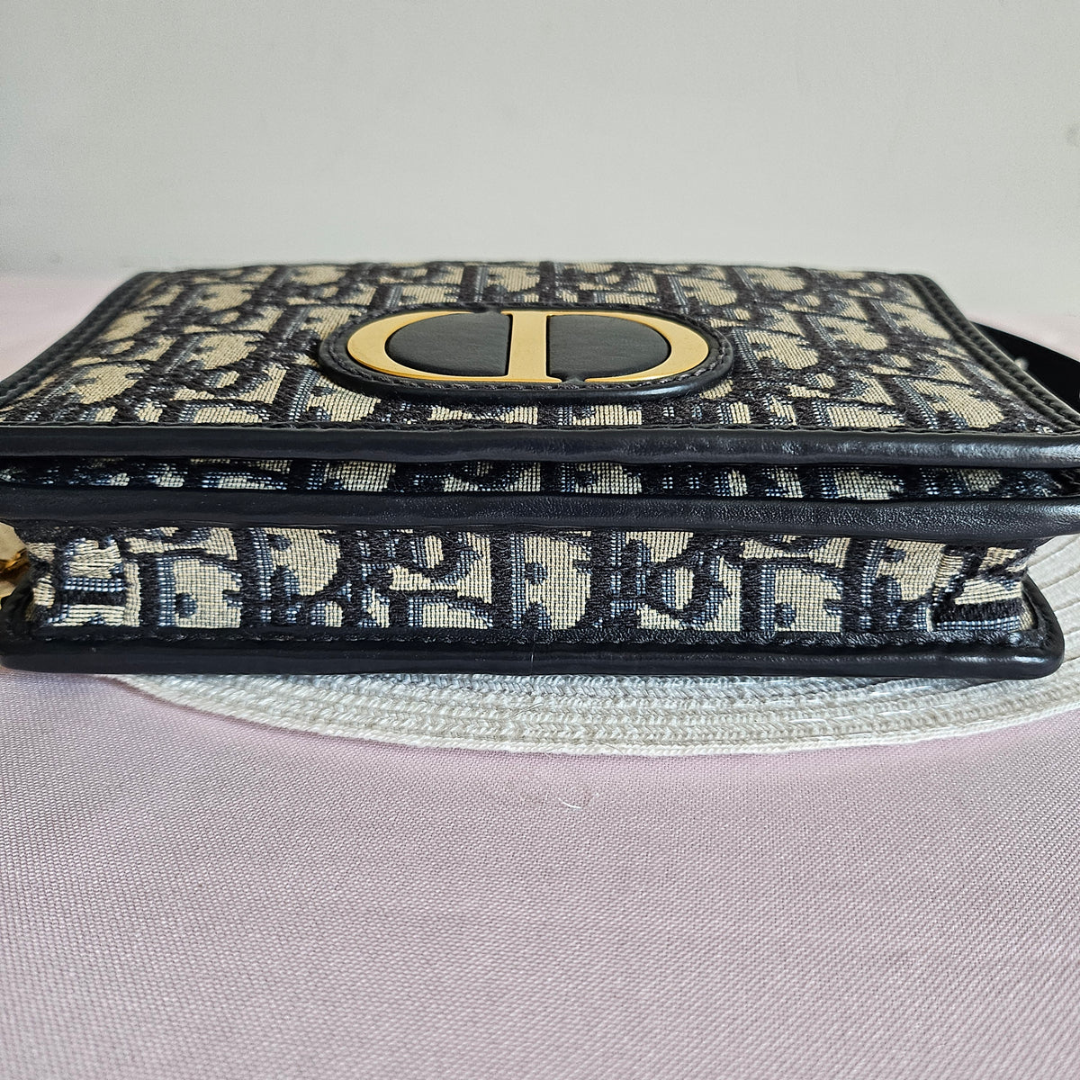 Dior Oblique 30 Montaigne Belt Chain Pouch Bag