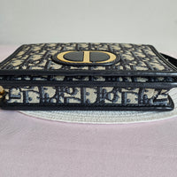Dior Oblique 30 Montaigne Belt Chain Pouch Bag